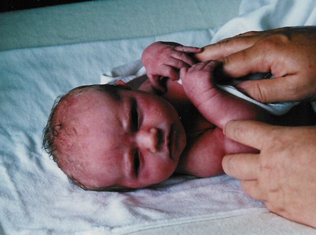 Cisca in haar eerste maandjes
